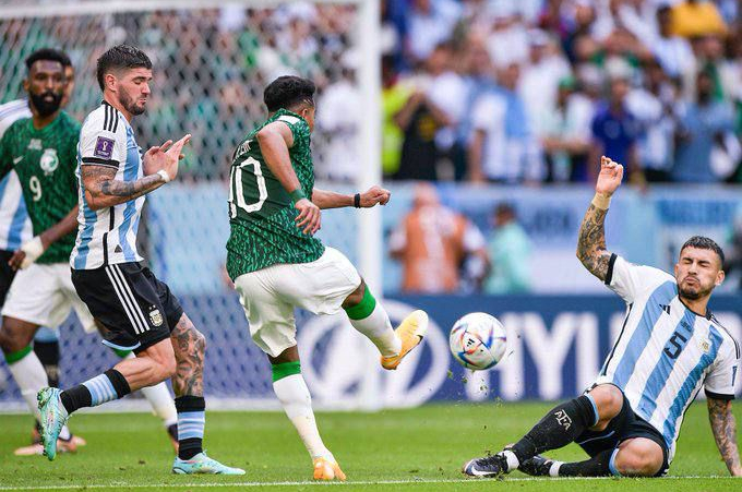 السعودية تقهر الأرجنتين في مونديال قطر 