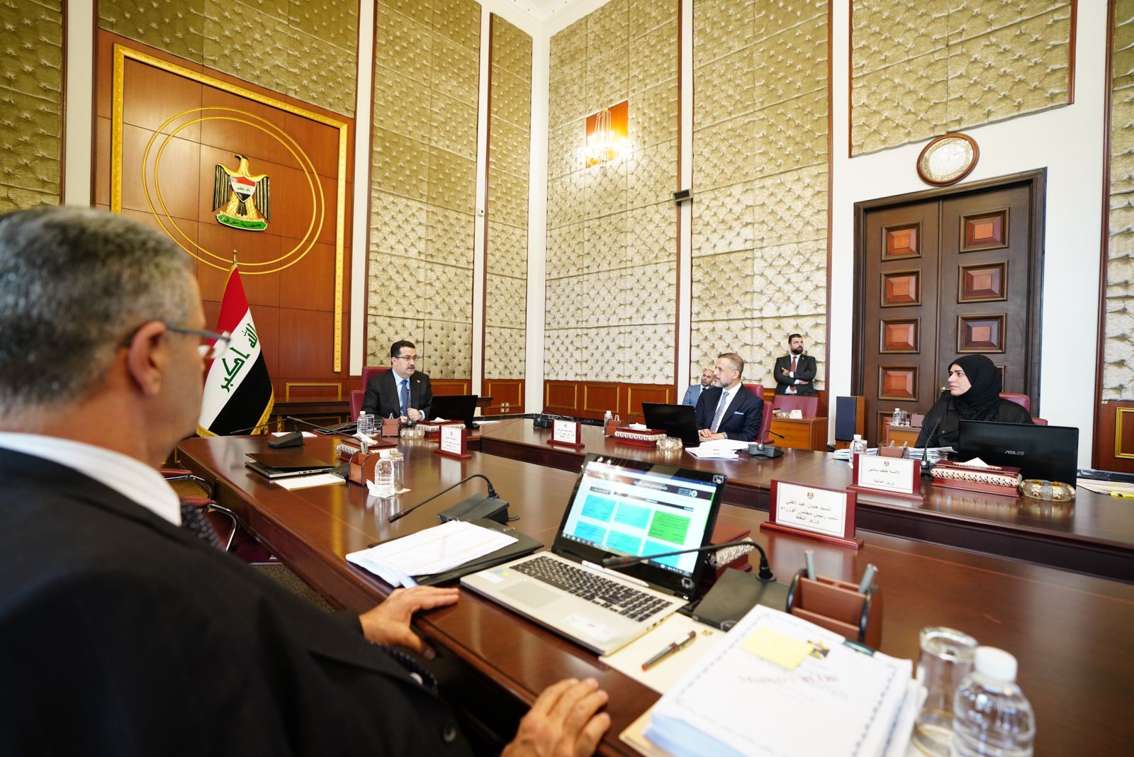 The Iraqi Cabinet approves and cancels decisions in its regular session