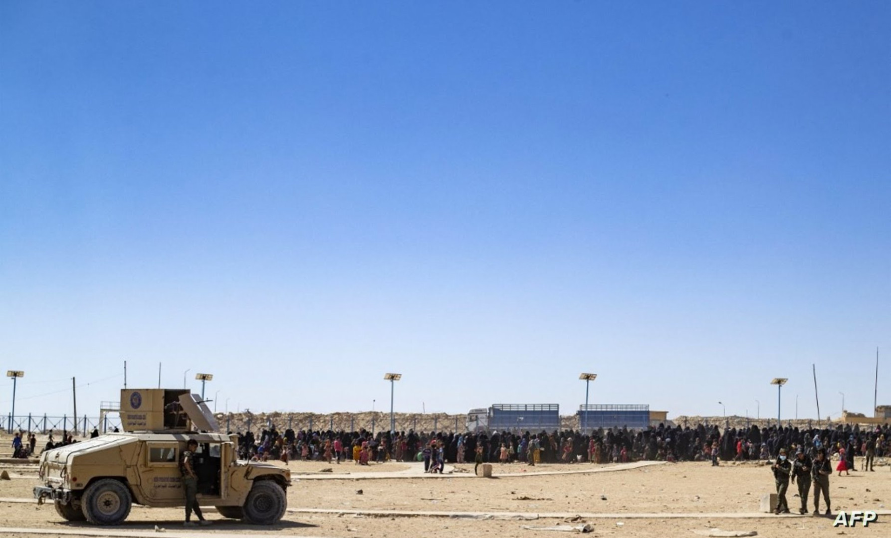 Turkish strikes target Kurdish forces guarding Syrian detention camp