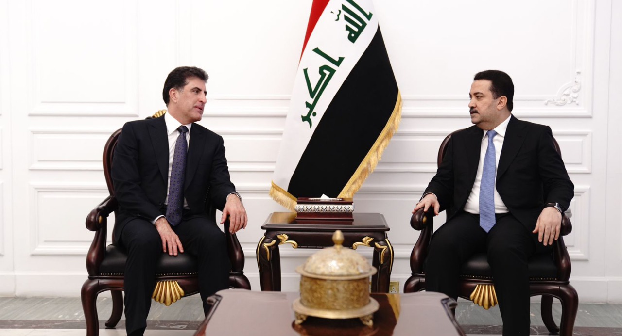 Kurdistan's president and Iraq's PM discuss security in the border areas
