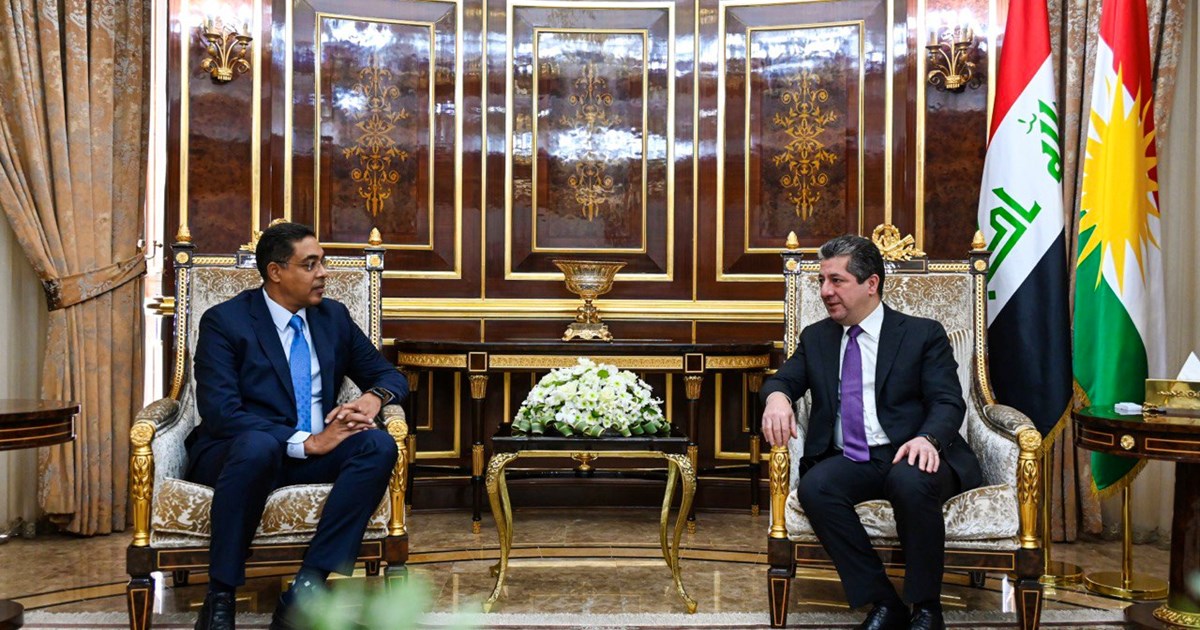 Kurdistan's PM and Kuwait's ambassador discus commercial ties