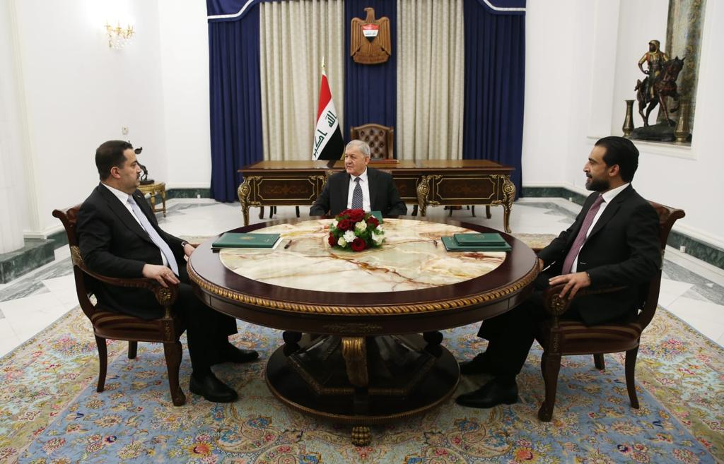 الرئاسات العراقية الثلاث تبحث في تسعة ملفات