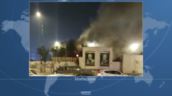 حريق واسع في مبنى مجلس محافظة ديالى