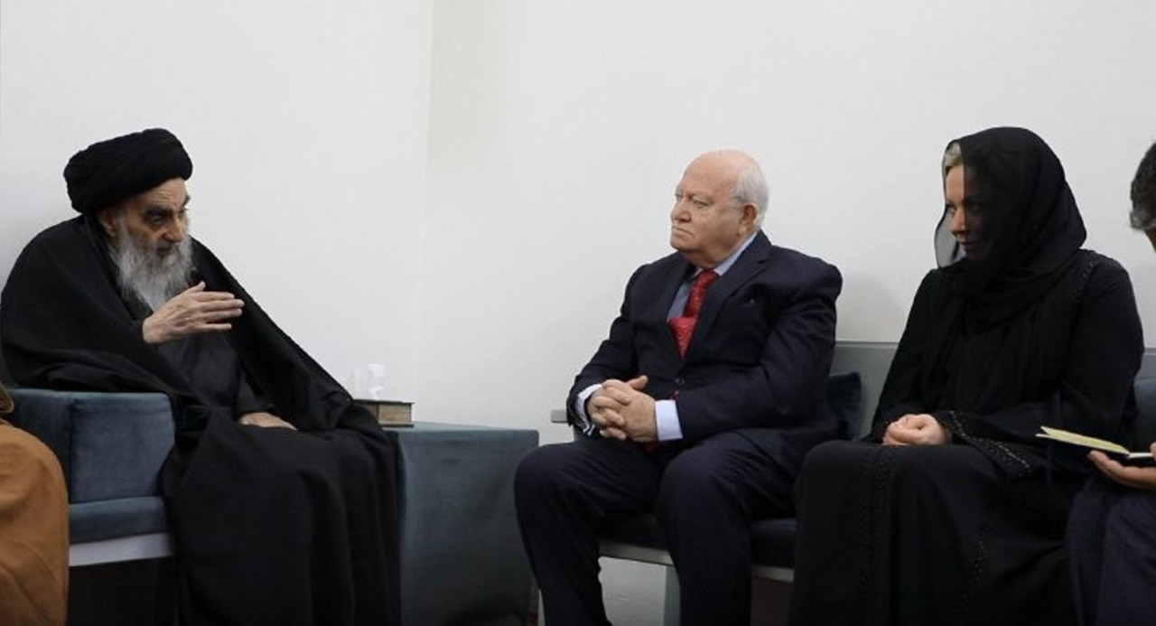Representative presents UN plan to safeguard religious sites to al-Sistani: official readouts