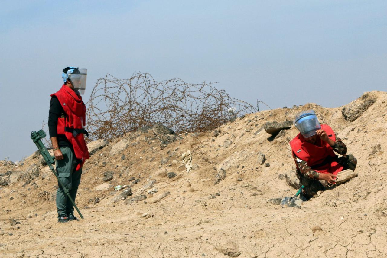 New freeofmines fields are recorded in Iraqi Kurdistan Mine Action Agency