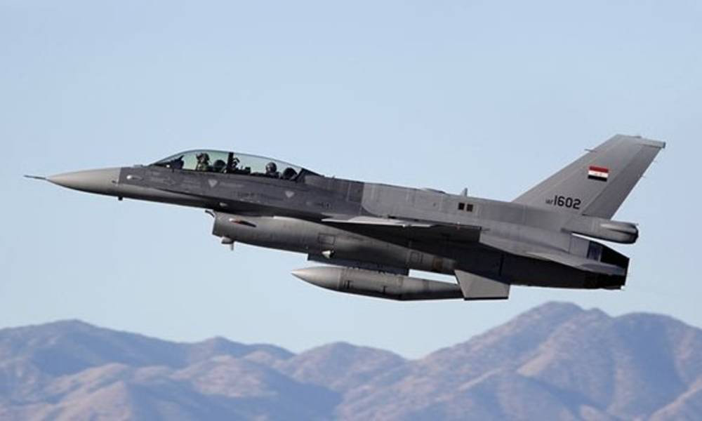 Iraq Aviation destroys an ISIS hideout in Kirkuk