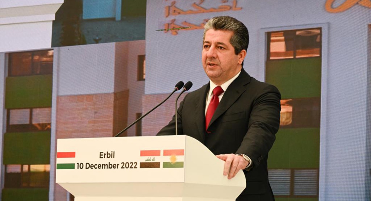 رئيس حكومة كوردستان: التعايش السلمي سمة يتميز بها الإقليم
