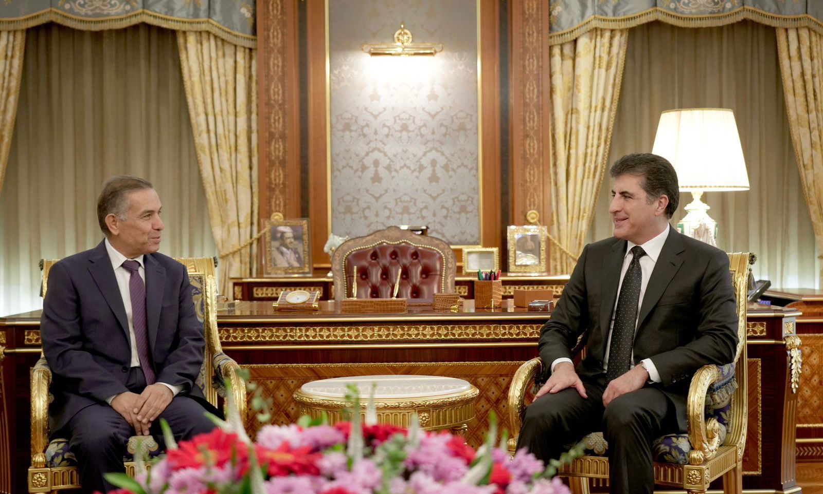 السفير اليوناني يبدي اعجابه بتطور اقليم كوردستان