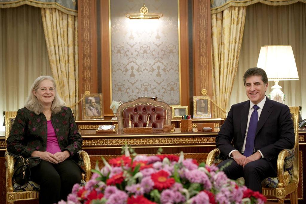 President Barzani to ambassador Romanowski: common vision is key for managing Iraq's wealth
