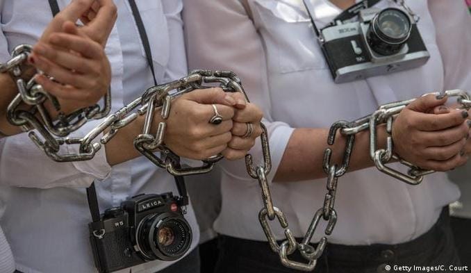 Number of journalists imprisoned worldwide hits new record: RSF
