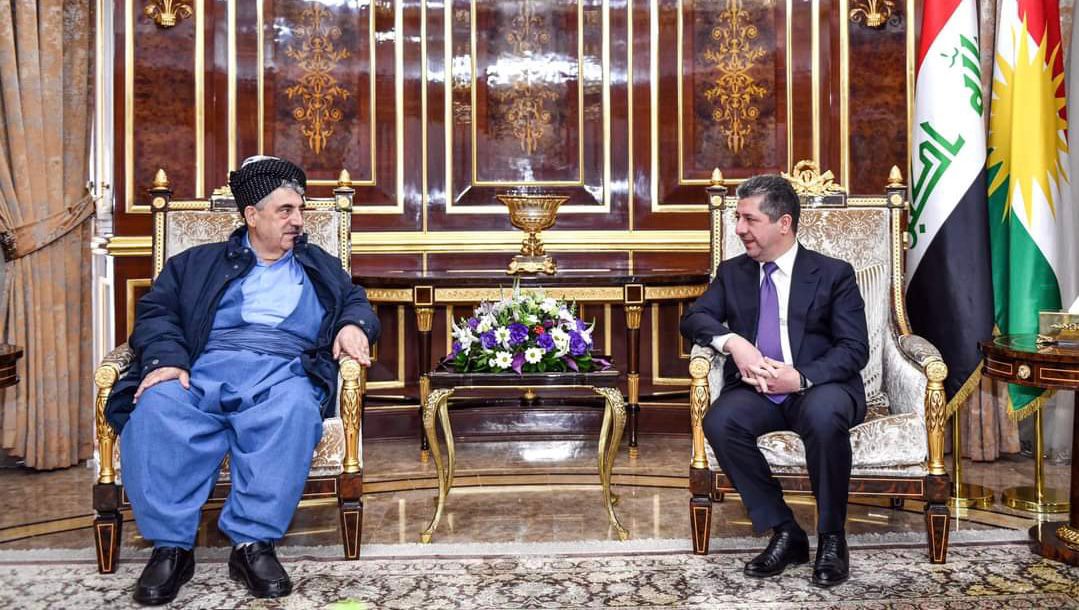 PM Barzani meets with the head of KSDP