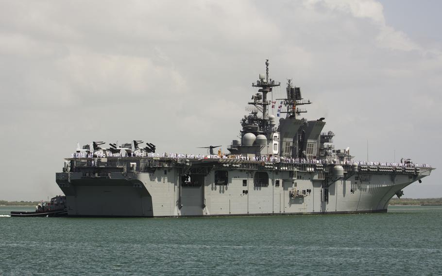SECNAV Names Next Big Deck Amphib USS Fallujah