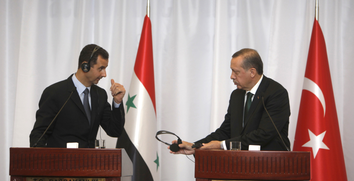 Syrian president calls for Turkish troop withdrawal for normalizing ties