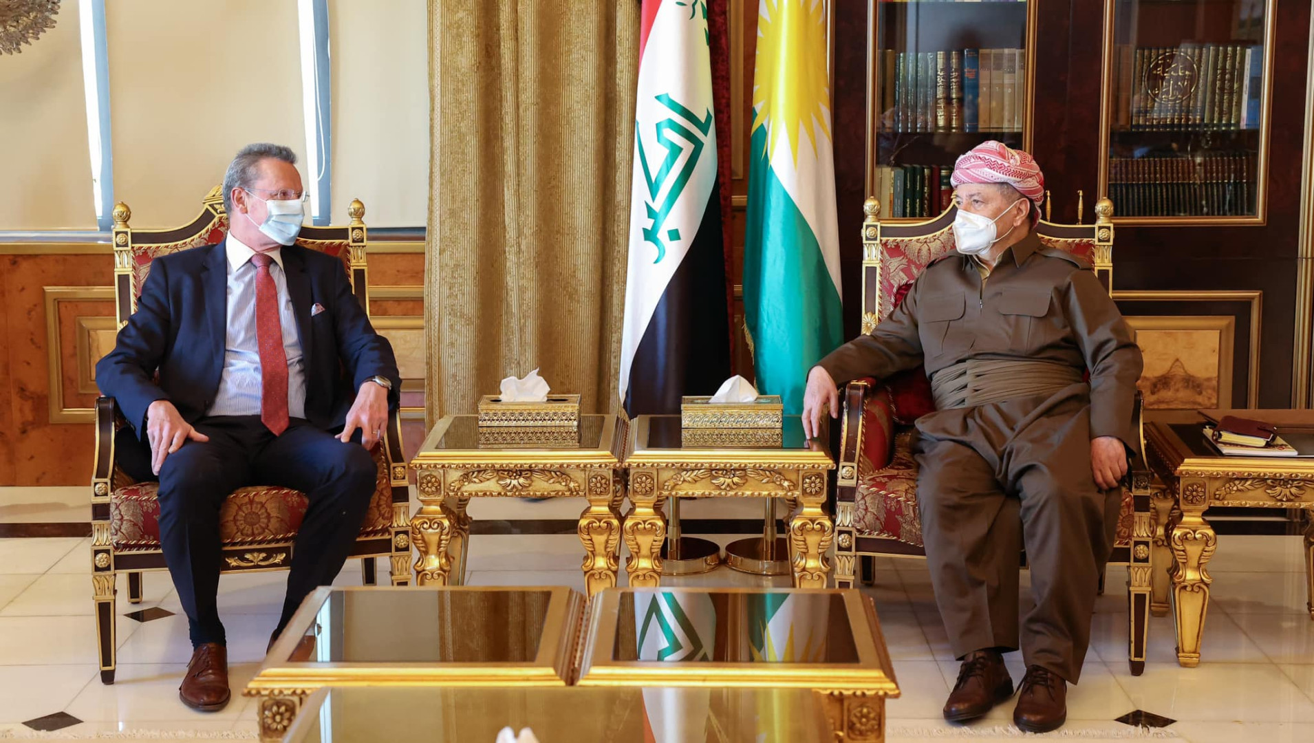 German diplomat to Masoud Barzani: Kurdistan's security is pivotal for the Middle East