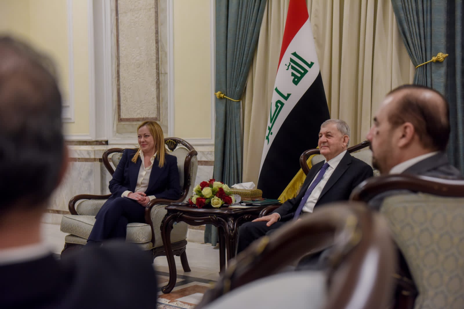 Italys Meloni expresses Romes desire to strengthen relations with Iraq