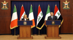 Iraq and Italy's prime ministers push for more cooperation between the two countries