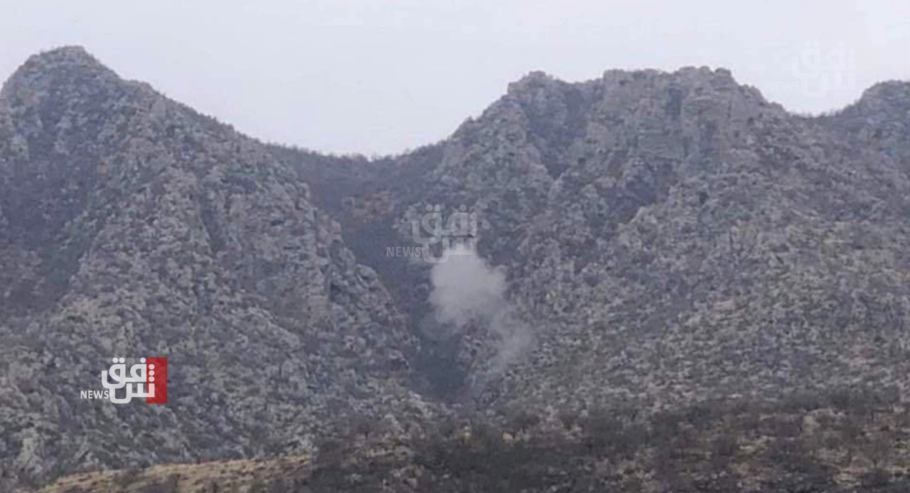 Turkey's artillery bombs a village in Duhok's Amadiyah