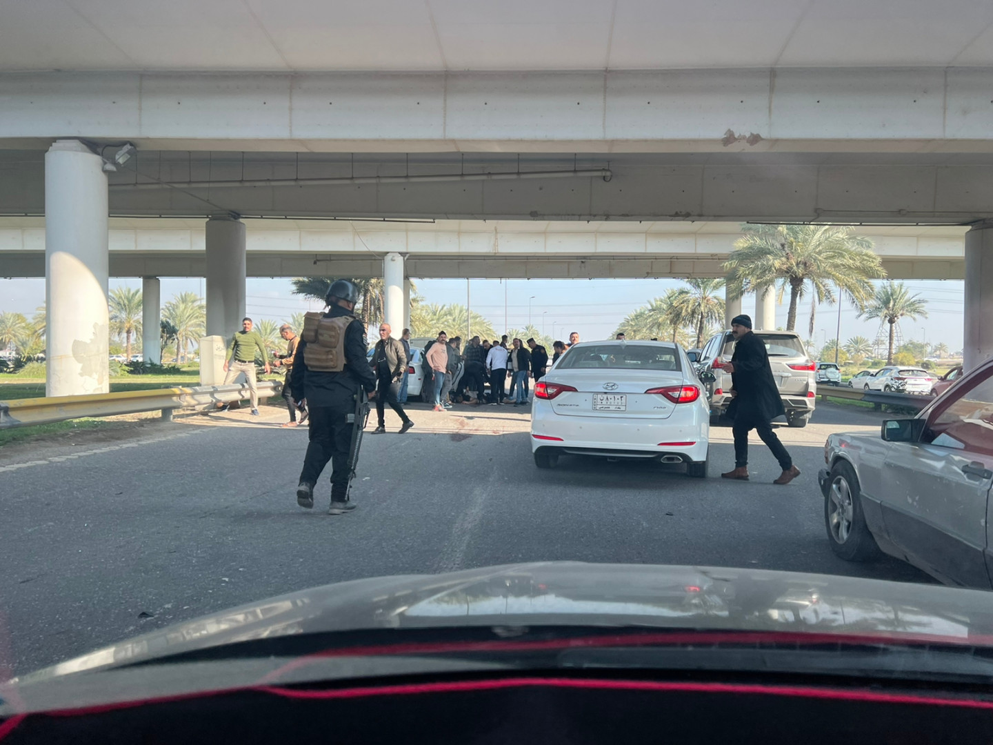 مصرع وإصابة 4 أشخاص بحادثي سير في بغداد