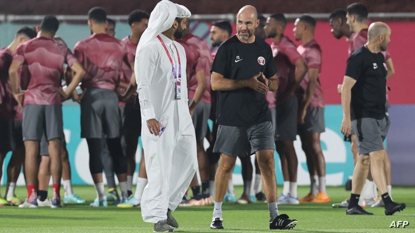 قطر تعلن الاستغناء عن مدرب "العنابي"