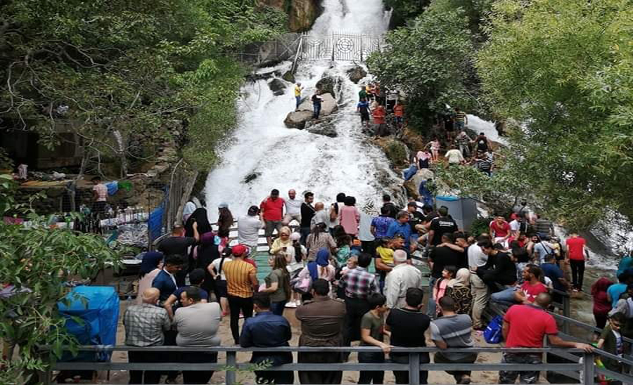 Erbil hits record high as receiving  thousand tourists in new year holiday