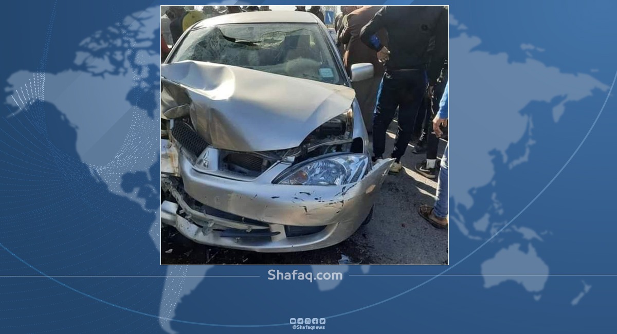 اصابة اربعة مدنيين بحادث سير في ديالى