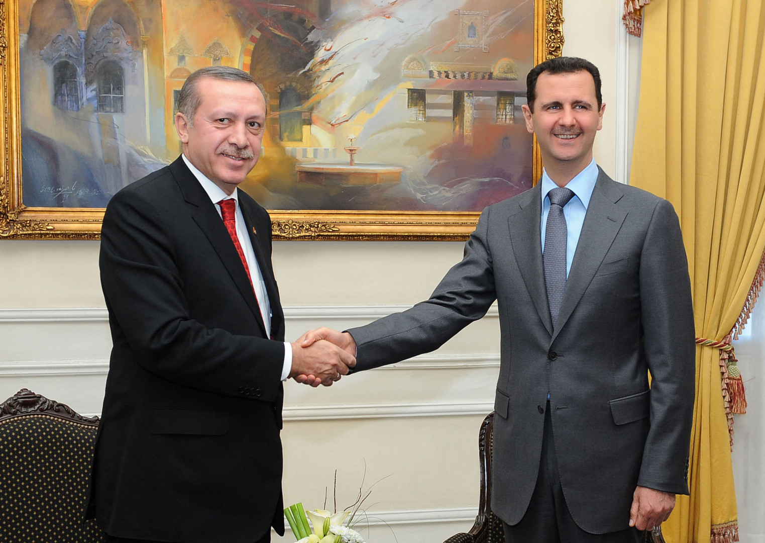 الرئاسة التركية تلوح للقاء يجمع أردوغان بالأسد
