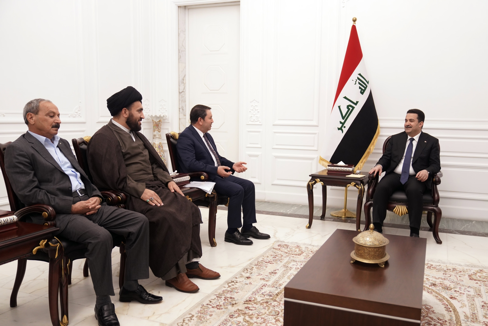 Al-Sudani to a Yazidi delegation: Iraq's constitution guarantees the rights of all communities