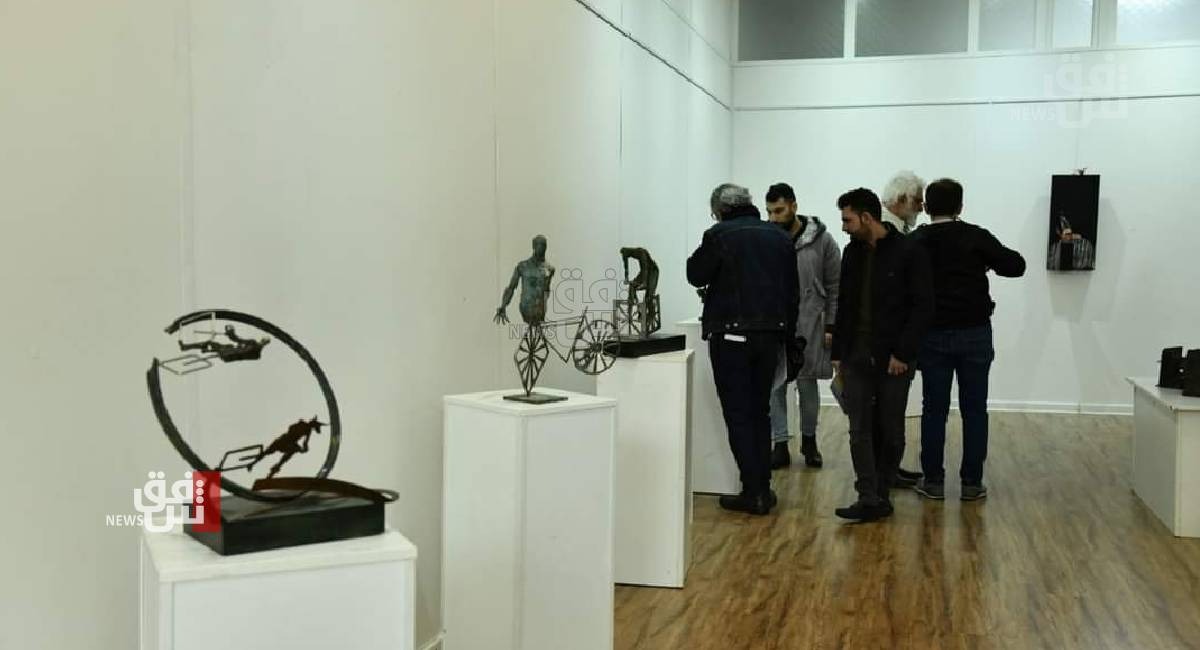 يقام في مكانين خلال 5 أيام..  معرض للنحت العراقي المعاصر يجمع فنانين عربا وكورد في السليمانية