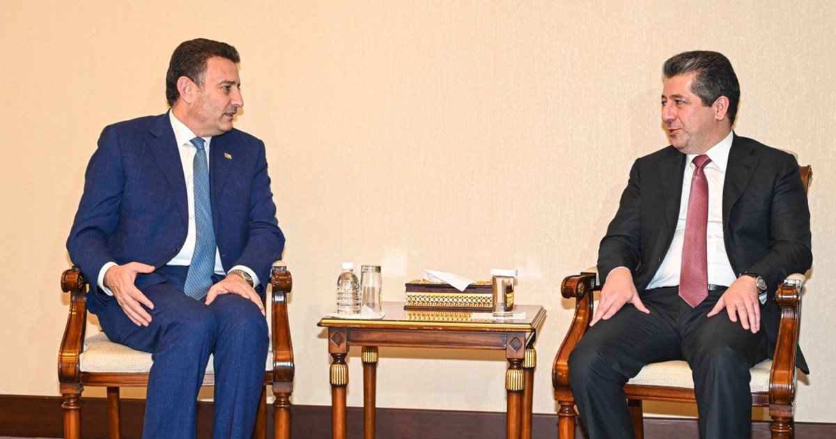 PM Barzani meets with Jordanian Parliament Speaker