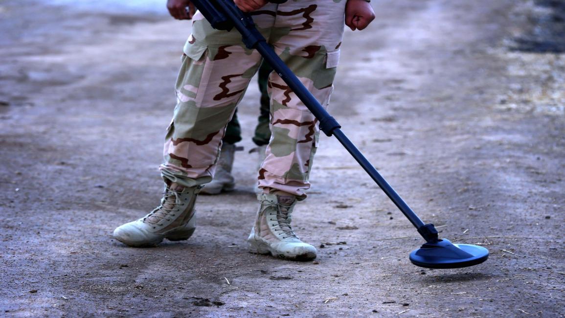 إصابة جندي عراقي بانفجار لغم على الحدود مع إيران