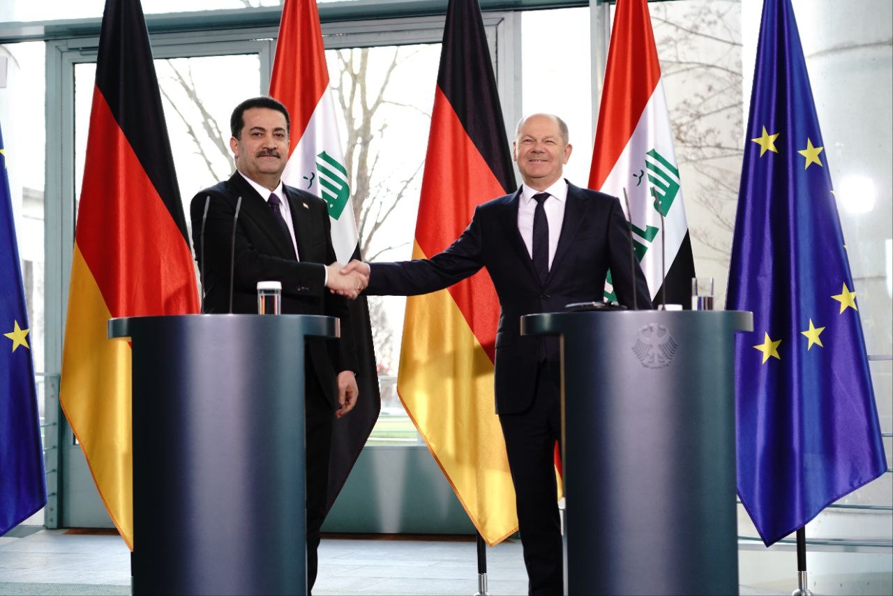 Iraq's PM, Germany's Chancellor express optimism after Friday's meeting in Berlin