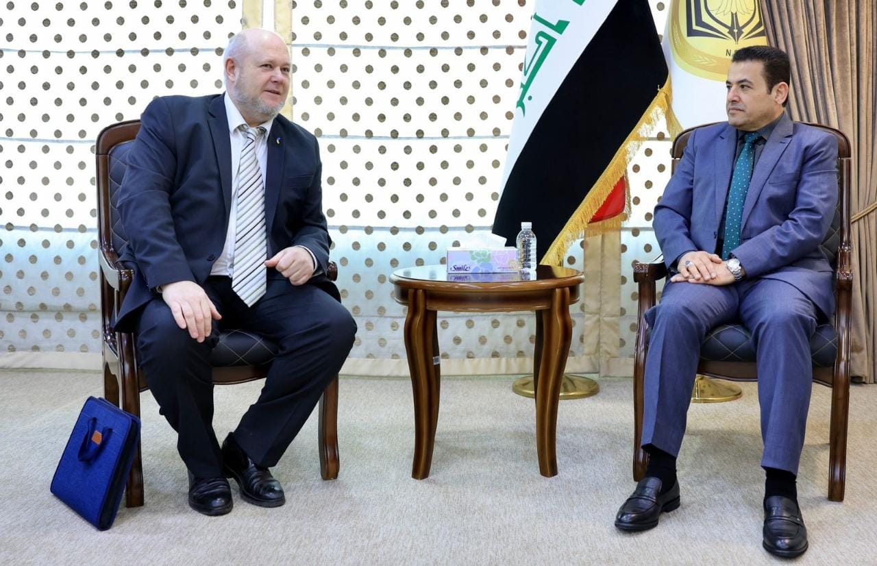 Al-Araji to Ukrainian diplomat: Iraq's fixed ideology is neutrality
