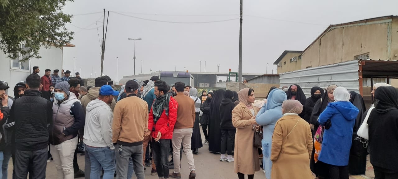 Contract workers, unemployed graduates organize demonstrations in Baghdad, Dhi Qar
