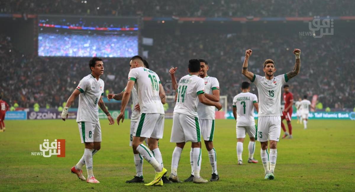 العراق يضع قدماً في نهائي كأس الخليج مع انتهاء الشوط الأول لمباراة قطر