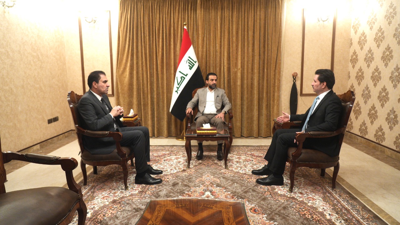 رئاسة البرلمان العراقي تعقد اجتماعا بإدارة الحلبوسي