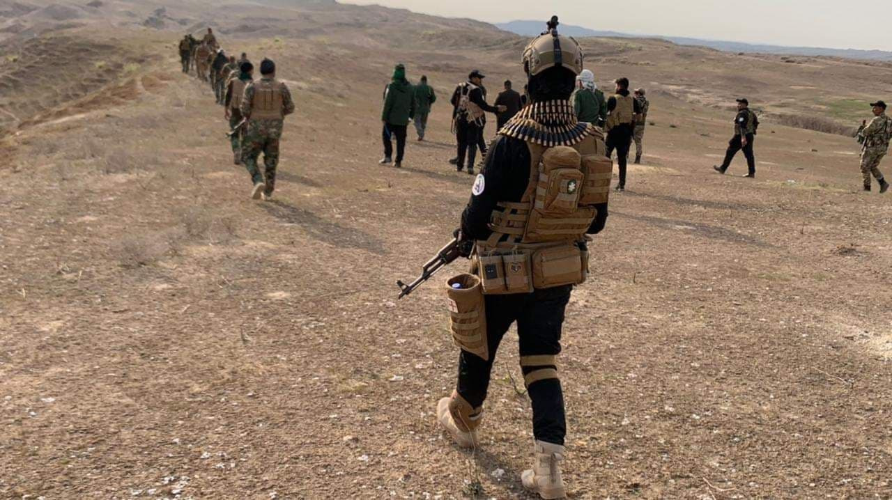 PMF Tribal Mobilization ramp up security in Saladin amid concerns of ISIS exploiting bad weather