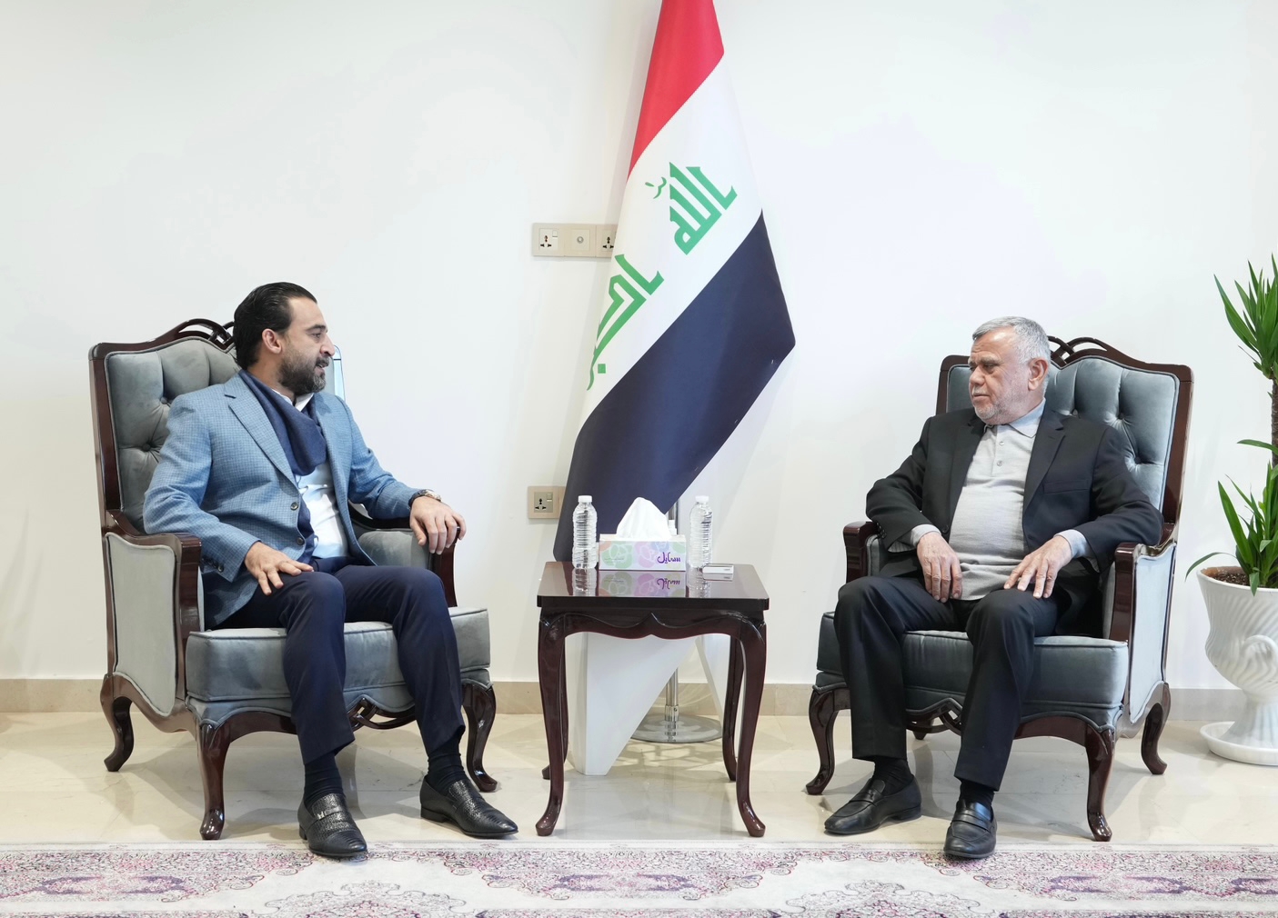 Al-Halboosi meets with the head of the Al-Fateh Alliance
