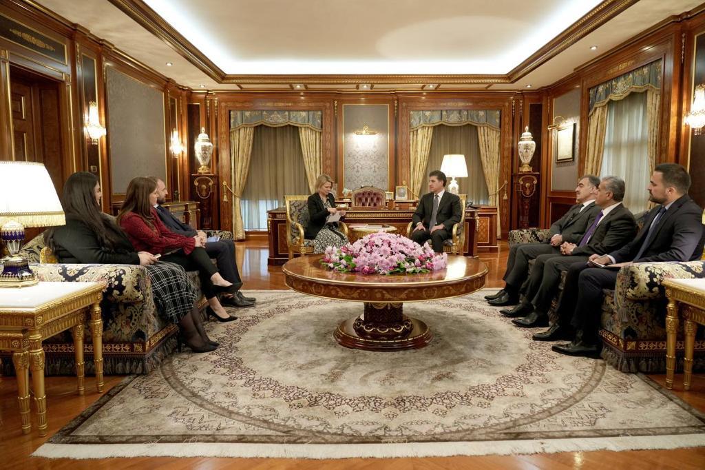 President Barzani receives UK's new Consul-General in Erbil
