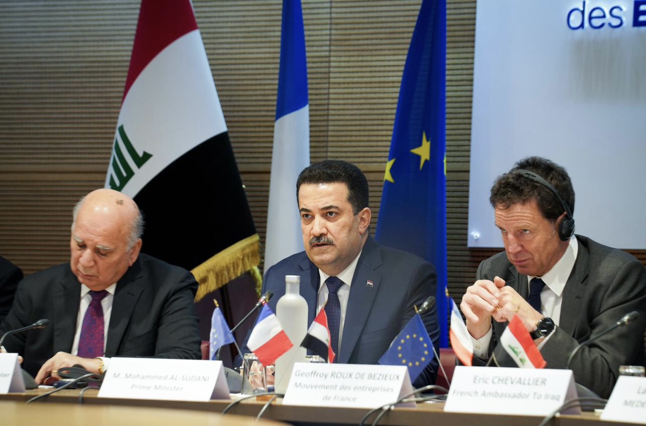 AlSudani from France securing foreign companies in Iraq is a commitment