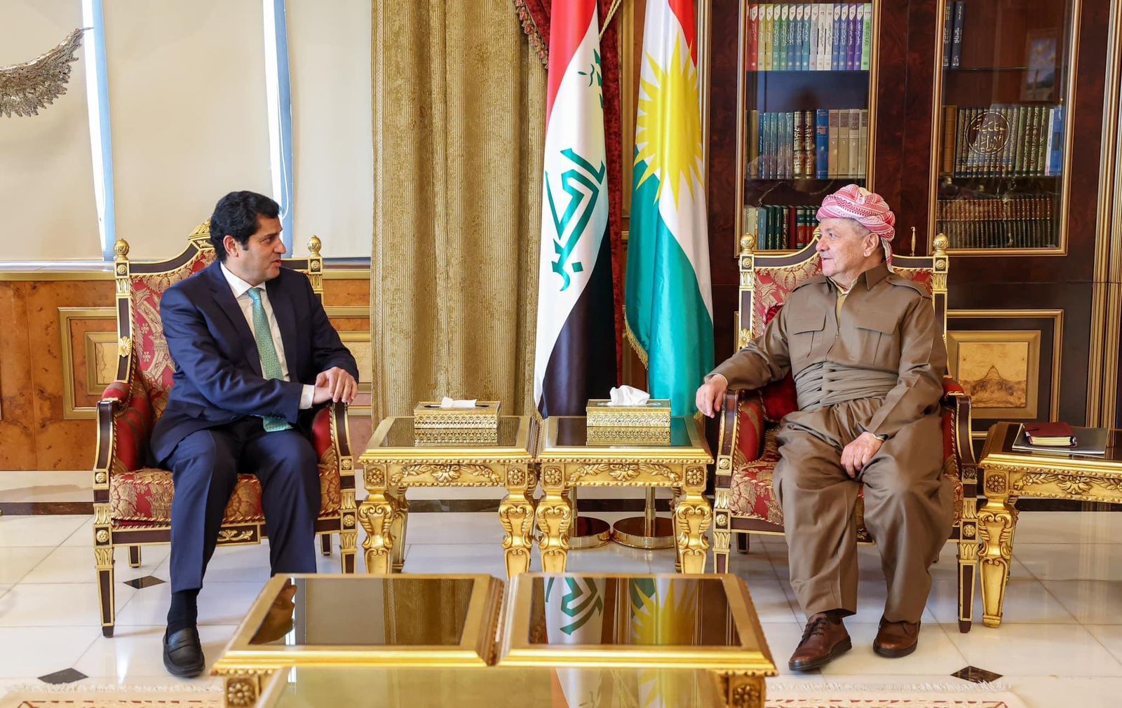 Masoud Barzani receives Kuwaiti consul in Erbil