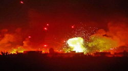 تلفزيون: قصف يستهدف مجموعة شاحنات عبرت الحدود العراقية باتجاه سوريا