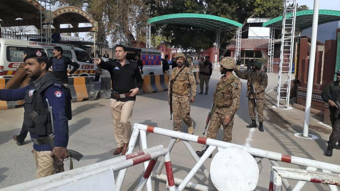 Suicide bomber kills 20, wounds 96 at mosque in NW Pakistan