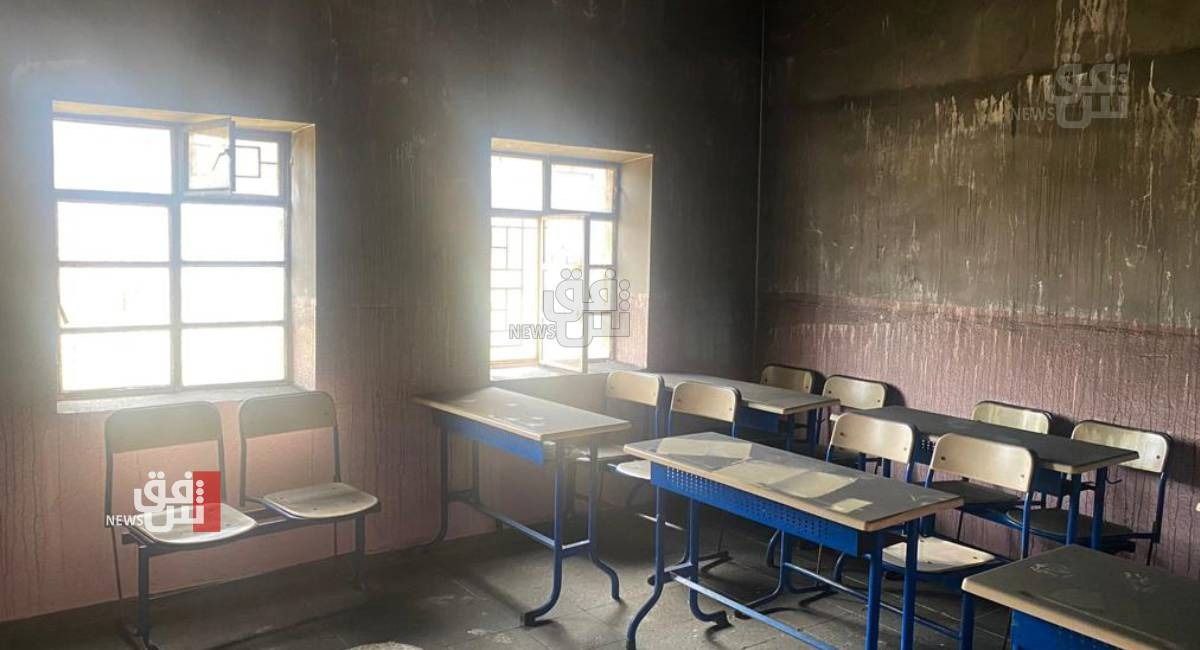 Vision education restores a burnt school in Erbil