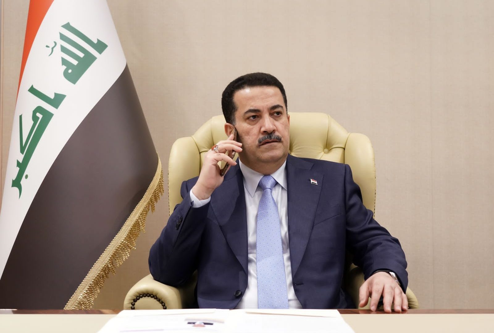 Al-Sudani expresses solidarity with quake-hit Syria in a phone call with al-Assad