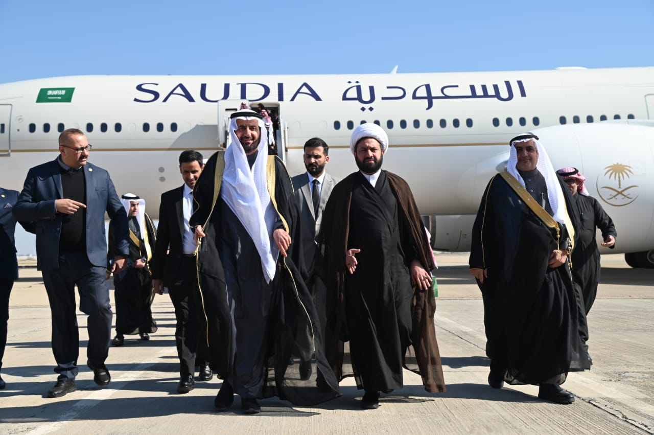 Saudi Arabia's pilgrimage minister lands in Baghdad