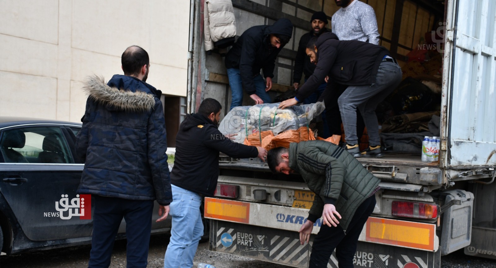 Kurdistan's Zahko sends aid to the earthquake-hit Turkiye