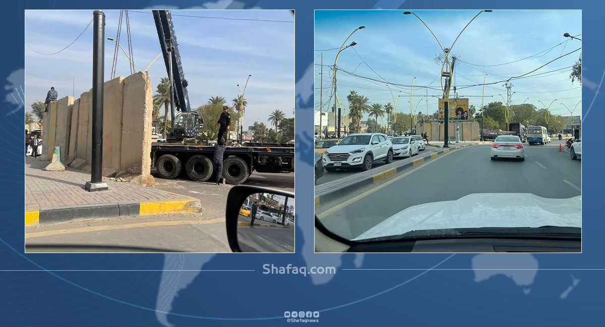 القوات الأمنية تباشر بإغلاق منطقة الأعظمية في بغداد