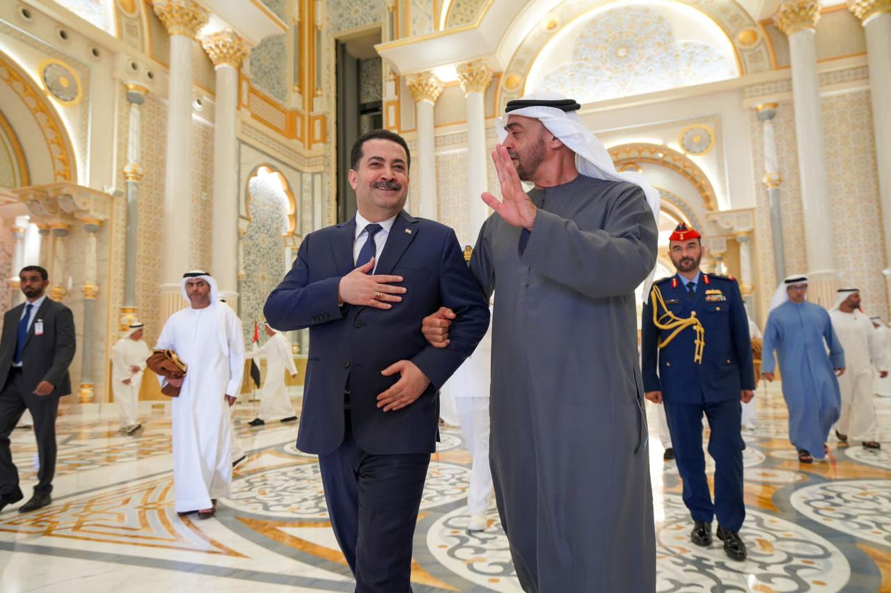 بيان مشترك بين العراق و الإمارات يكشف عن اتفاقات ودعوة لزيارة بغداد