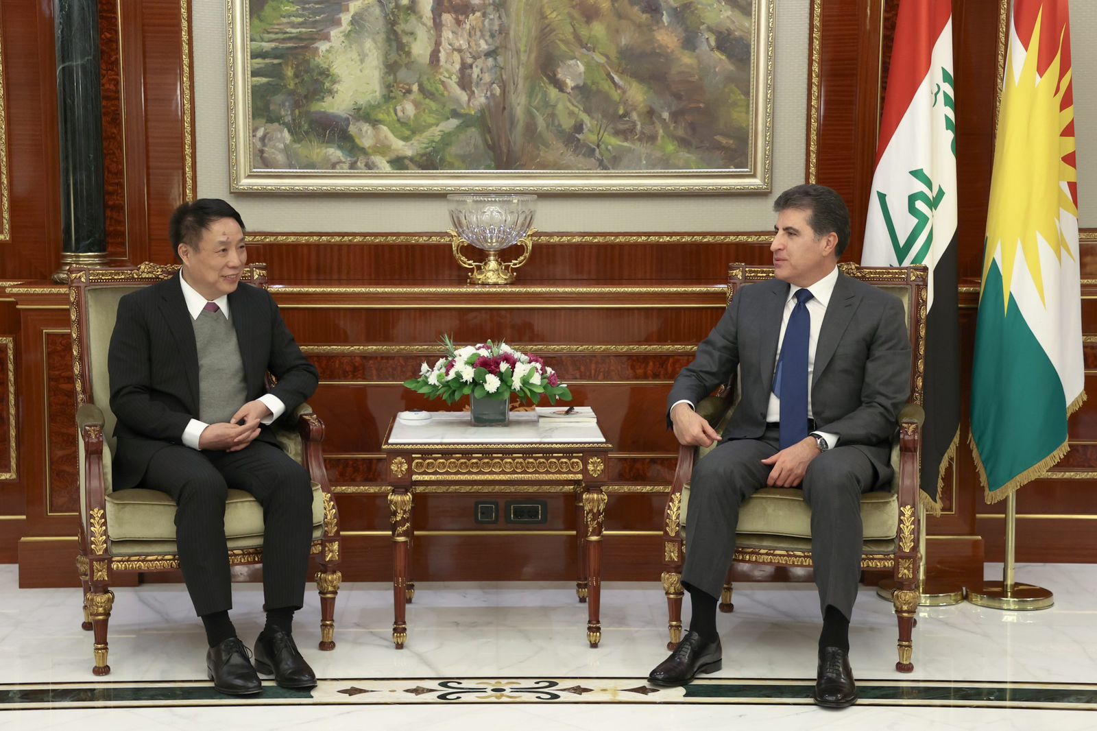 President Barzani: Kurdistan is looking to benefit from the Chinese projects in Iraq