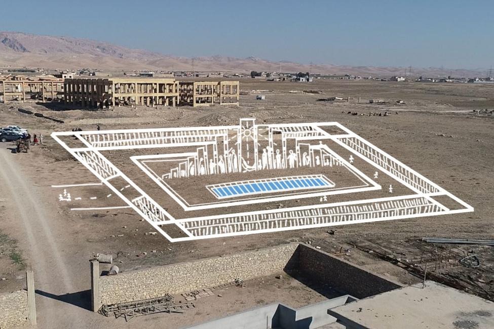 Cemetery and Memorial for Yazidi Genocide Victims in Sinjar